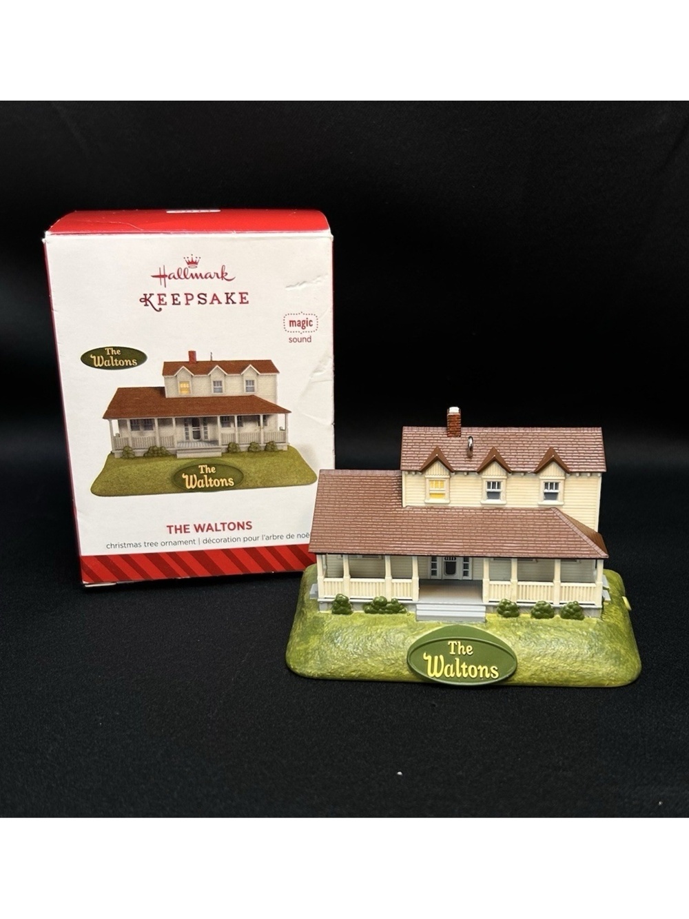 Hallmark Keepsake 2014 The Waltons Magic Sound Christmas Ornament Tested